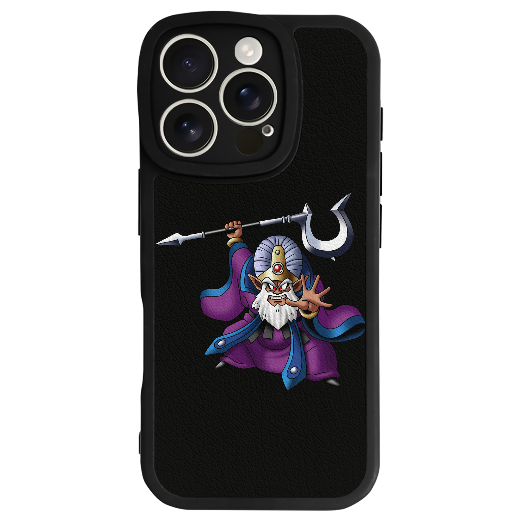 （画像用） ドラゴンクエスト Doragon Kuesuto Dragon Quest 【iPhone 16シリーズ対応】シリコンスマホケース（レザー調） 材質：シリコン